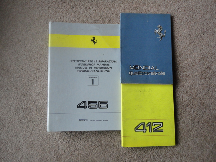 Photo of Ferrari Manuals