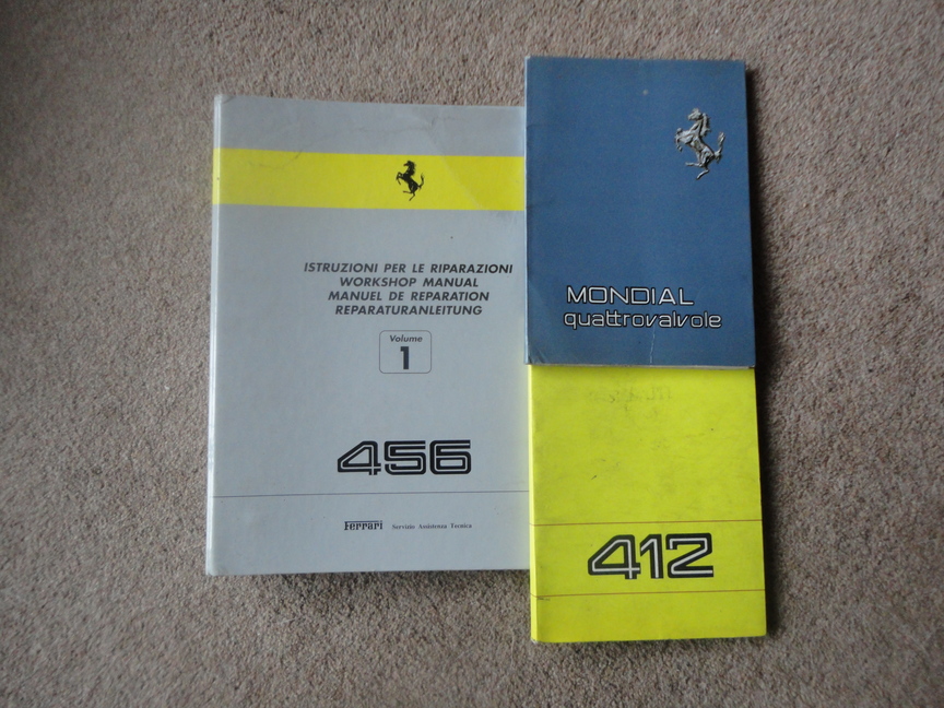 Photo of Ferrari Manuals